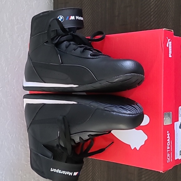 NWBT Puma MMS Neo Cat Black BMW Motorsports Mids Sneakers Size: 11 - Picture 7 of 10